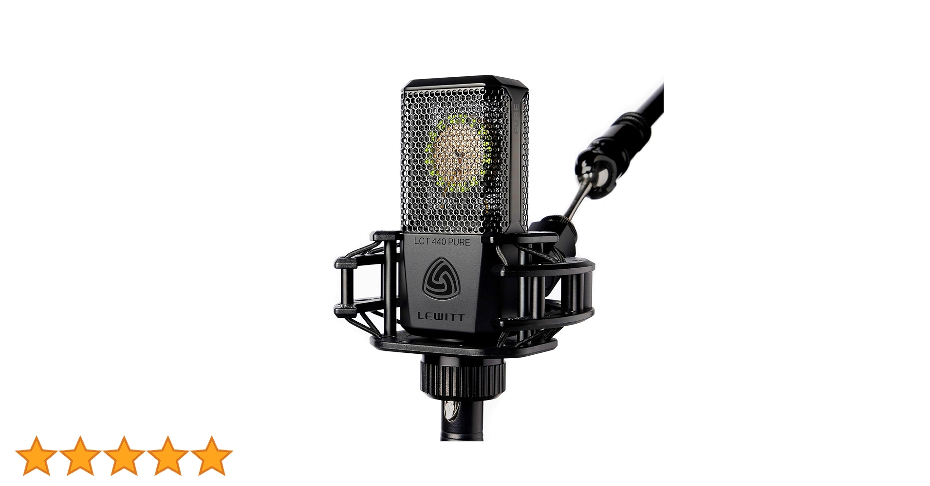 Amazon | Lewitt LCT-440-PURE大型ダイヤフラムコンデンサーマイク Amazon | Lewitt LCT-440-PURE大型ダイヤフラムコンデンサーマイク